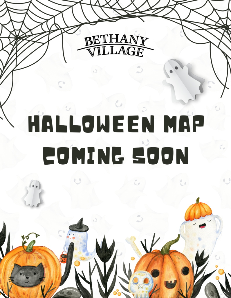 Bethany Village Halloween Hunt Map Coming Soon